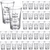 Cunhill 36 Packs Take a Shot We Tied the Knot Shot Glasses, Wedding Favor Set 1.2 Ounce, Wedding Favor, Acrylic Funny for Bridal Party(Classic) view 1
