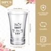 Cunhill 36 Packs Take a Shot We Tied the Knot Shot Glasses, Wedding Favor Set 1.2 Ounce, Wedding Favor, Acrylic Funny for Bridal Party(Classic) view 2