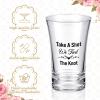 Cunhill 36 Packs Take a Shot We Tied the Knot Shot Glasses, Wedding Favor Set 1.2 Ounce, Wedding Favor, Acrylic Funny for Bridal Party(Classic) view 3