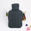 Artibetter Warm Hot Water Bottle Hand Warmer Cover Hot Water Bag Cover Knitted Bottles for Bottle Case Body Bed Warmer Bag Miss Heating view 2