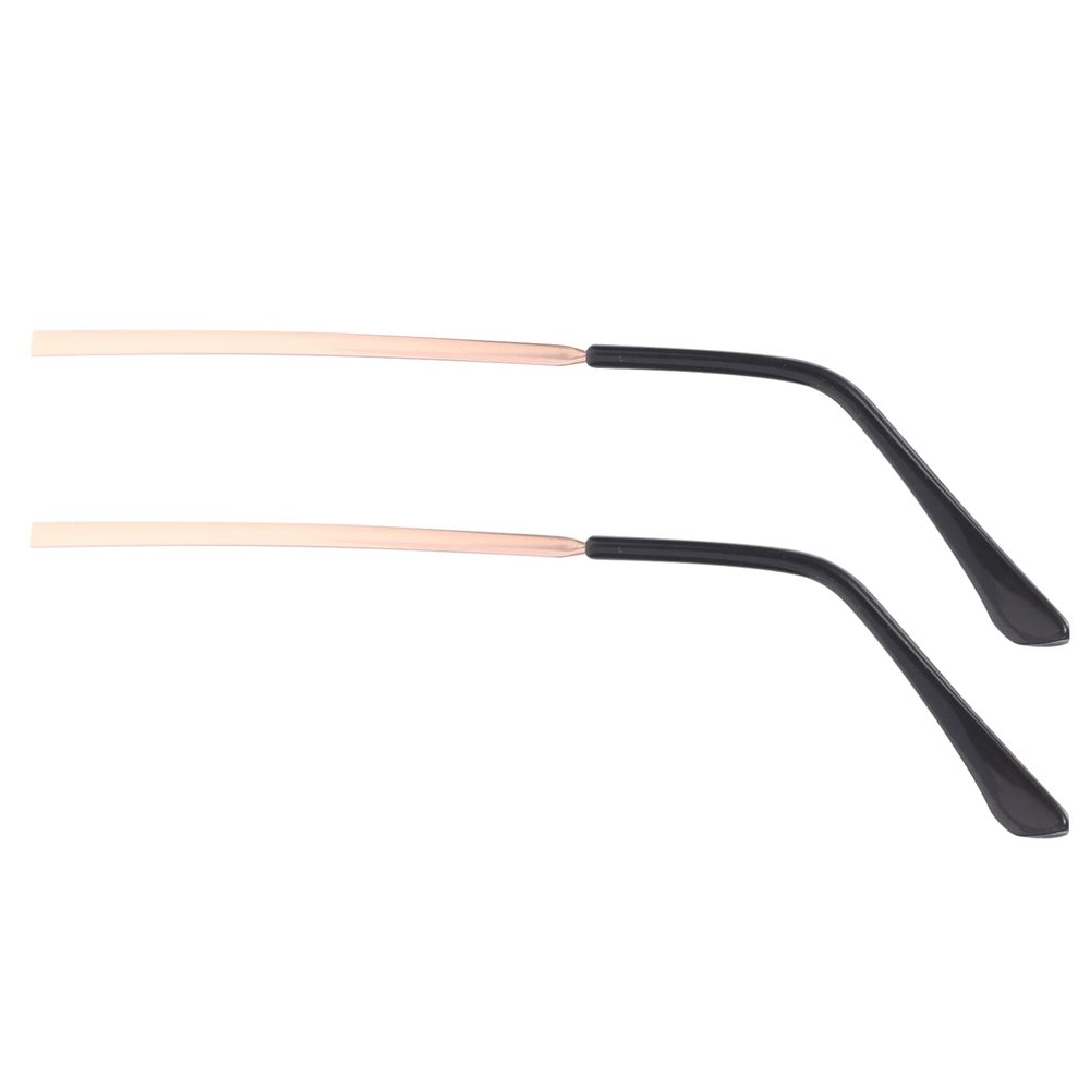 Mikikit 1pair Metal Glasses Replacement Temples Eyewear Arm Compatible Frames Sturdy Design for Comfort and Durability for Sunglasses and Eyeglasses