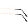 Mikikit 1pair Metal Glasses Replacement Temples Eyewear Arm Compatible Frames Sturdy Design for Comfort and Durability for Sunglasses and Eyeglasses view 1