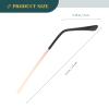 Mikikit 1pair Metal Glasses Replacement Temples Eyewear Arm Compatible Frames Sturdy Design for Comfort and Durability for Sunglasses and Eyeglasses view 2