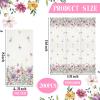 200 Pcs Spring Decorative Disposable Hand Towels Paper 2 Ply easter Guest Towels Paper Hand Towels for Bathroom Floral Disposable Napkins for Summer Wedding Bridal Shower Party view 2