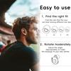 Noise Canceling Earplugs for Sleep and Concentration New Flexible Earplugs for Better Attenuation  2 Pair Reusable Deal for Side Sleepers &Noise Sensitive Person  27dB Noise CancellationBlack view 4