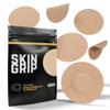 Skin Grip Adhesive Patches Compatible with Dexcom G7 & Stelo CGM  Waterproof & Sweatproof Cover for Continuous Glucose Monitor Sensor, Stays Secure for 10-15 Days  20 Pack, Tan view 1