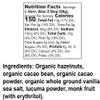 Fine & Raw Sugarless Chocolate Hazelnut Butter Spread 8 Ounce  Clean Ingredients, Vegan, Keto Friendly, Organic Chocolate Hazelnut Spread (Sugarless Hazelnut) view 2