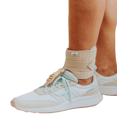 Dosh AFO Foot Drop Brace - Drop Foot Brace for Walking - AFO - Unisex (Beige)