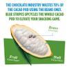 Blue Stripes - Trail Mix, Peanut Butter Banana, Cashews, Peanut Butter Chips, Healthy Snacks for Adults, Whole 70% Cacao, With Unrefined Sugar, Non GMO, Gluten Free, Vegan, 6.4 oz view 4