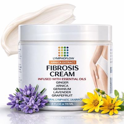 Bruizex Fibrosis Care Cream After Liposuction and BBL Use with Lymphatic Drainage Massage After 360 lipo, Brazilian Butt Lift, Tummy Tuck Works with MLD Body Massager Tools, Faja, lipofoam, 4 Oz