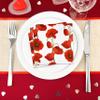 Gift Boutique 100 Poppy Floral Cocktail Beverage Napkins Disposable Paper Red Poppies Flower Dessert Napkin for Spring Summer Valentine Party Supplies view 4