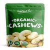 Food to Live Organic Dry Roasted Cashew Halves and Pieces with Himalayan Salt, 1 Pound  Non-GMO, Oven Roasted, Lightly Salted, No Oil Added, Vegan Snack, Keto, Bulk. High Protein. Great for Baking view 1