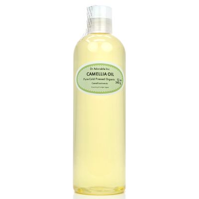 Dr Adorable - 12 oz - Camellia Seed Oil - 100% Pure Natural Organic Cold Pressed