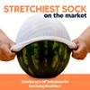 Viasox EasyStretch Diabetic Socks for Men & Women, Non Binding Top, Seamless Toe, Loose Fit (Black, Large) view 4