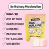Max Mallow Sugar Free Marshmallows - Keto Friendly, Perfect for S'mores, Hot Chocolate, and Baking with Zero Sugar Snacks, Smores Mct Oil Zero Sugar Marshmellow Marshmallow Birthday Cake, 3 Pack view 3