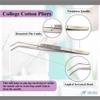 All in One 20 Pcs Teeth Cleaning Kit Made of Stainless Steel with Knurled Handles to Eliminate Bad Breath Improve Oral Health Professional Dentist Picks Tartar Stain Calculus Plaque Remover view 3