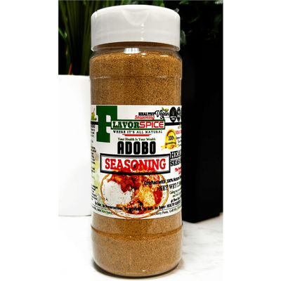 Adobo Seasoning Crafted with 100% Natural Herbs and Spices with No Artificial or preservatives, No Salt, No Sugar, No MSG, Gluten, Great For Keto, Great For Vegan (3.9oz(110g)