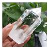 WGPHD Health & Household Natural Crystal Stone Clear Transparent Rock Quartz Crystal Polished Single Point Wand feng Shui Decoration view 1