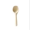 Bamboo Fiber Spoons | Compostable, Biodegradable, Disposable | 80 pieces view 2
