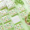 100 Pack Facial Tissue Mini Paper Pocket Tissues Small Size Travel Tissue Packs for Wedding Party Favors Graduation Celebration, 3 Ply, 2.8 x 2.2 In(Cactus) view 2
