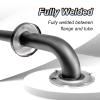 18 Inch Handicap Grab Bars, 2 Pack Stainless Steel Grab Bar for Bathtubs and Showers, Wall Mount Safety Shower Grab Bars for Seniors Injury Elderly, Matte Black view 2