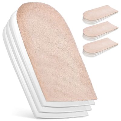 2pairs Height Increase Insoles Adjustable Breathable Shoe Cushions for Comfort Support for Running Walking Hiking and Dancing of Invisible Heel Lift Pads