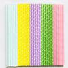 100 pcs Mixed Party Paper Straws Bulk, Colorful Easter Spring Hot Pink Green Weave Blue Yellow Lilac Swiss Dot Drinking Straws Bulk, Birthday Baby Bridal Shower Wedding Cake Pop Sticks (Easter Basket) view 4