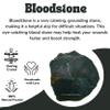Amazing Gemstone Bloodstone Raw Crystals and Healing Stones, Natural Rocks for Tumbling - DIY Raw Stones and Crystals, 2 Pieces view 4