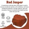 Amazing Gemstone 2 Pieces Red Jasper Raw Crystals and Healing Stones, Natural Rocks for Tumbling and DIY Raw Stones and Crystals view 3