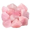Amazing Gemstone 2 Pieces Rose Quartz Raw Crystals and Healing Stones, Natural Rocks for Tumbling and DIY Raw Stones and Crystals view 3