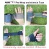 ADMITRY Athletic Tape,5 Pack Black Sports Tape,Strong Stick No Sticky Residue for Hockey Climbing Sports Medical Splints view 3