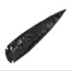Amazing Gemstone Black Obsidian Arrowhead, Crystal and Healing Stone Flint Rock Arrow Head - 9 to 10 Arrowheads for DIY Project Craft Point Jewelry Making view 2