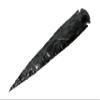 Amazing Gemstone Black Obsidian Arrowhead, Crystal and Healing Stone Flint Rock Arrow Head - 9 to 10 Arrowheads for DIY Project Craft Point Jewelry Making view 4