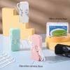 [4Pack] Floss Pick Dispenser Portable Floss Holder, Floss Picks Cases Automatic Floss Storage Organizer Travel Floss Threaders for Women Men Teeth Cleaning (2Pcs, Pink) view 2
