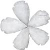 Amazing Gemstone 5 Pieces Snow Quartz Arrowhead, Crystal and Healing Stone Flint Rock Arrow Head - 1 to 1.5 Arrowheads for DIY Project Craft Point Jewelry Making view 1
