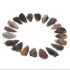 Amazing Gemstone 20 Pieces Fancy Jasper Arrowhead Bulk, Crystal and Healing Stone Flint Rock Arrow Head - 1 to 1.5 Arrowheads for DIY Project Craft Point Jewelry Making view 2