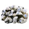 Amazing Gemstone 2 Pieces Rainbow Moonstone Raw Crystals and Healing Stones, Natural Rocks for Tumbling and DIY Raw Stones and Crystals view 2