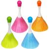 4 Pack 8" Hand Grips Microfiber Washable Duster, Suitable for Light Daily Household Dusting, Electrostatic Feather Duster Brush,Cleaning Supplies for Book,Screen,Sofa,Car,Furniture,Photo Frames view 1