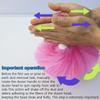 4 Pack 8" Hand Grips Microfiber Washable Duster, Suitable for Light Daily Household Dusting, Electrostatic Feather Duster Brush,Cleaning Supplies for Book,Screen,Sofa,Car,Furniture,Photo Frames view 3