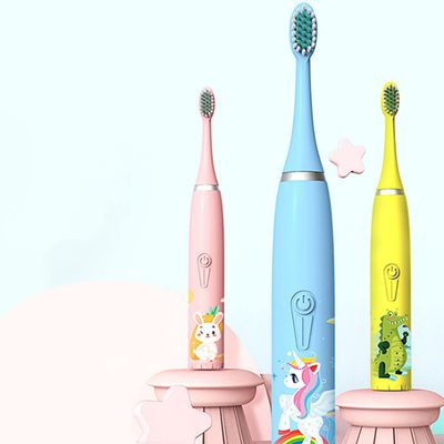 Children's Electric Toothbrushes (Red)