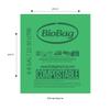 6-8 Gallon Compostable Trash Bags by BioBag, 45 Count, BPI Certified, Meets ASTM D6400 Standards, Made in USA, Medium Kitchen Bin Liners view 2