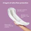 Frida Mom Postpartum Pads, Leak Proof Feminine Care Maxi Pads, 6 Layers of Protection for Maximum Absorbency (18ct) view 3