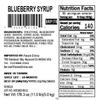 Fanale Premium Flavoring Concentrated Syrup for Bubble Tea 11 lb | Blueberry Flavor Syrup | for Boba Tea, Smoothies, Slushes, Desserts | 11lb | SRP170 view 2