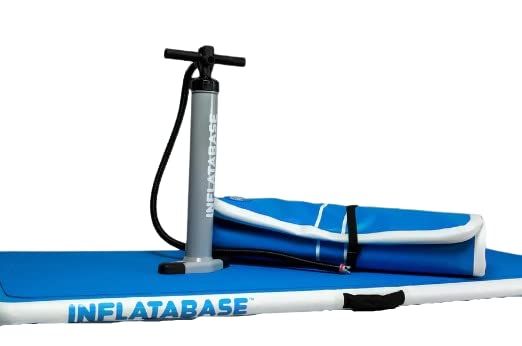 Inflatabase - Inflatable Air Professional Exercise Table/Mat for Physical Therapy Goals with Manual Air Pump for Adult Training Home Exercise Program