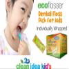 Clean Idea Kids EcoFlossers 150ct, Individually Wrapped, Easy to Hold Kids Flossers, Fun & Colorful Kid Flossers, Natural Kid Floss, Plastic Free Biodegradable Floss Picks, Toddler Flosser Stick view 2