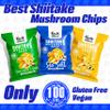 Real Naturals mushroom chips from real shitake mushrooms (Variety Pack) Less than 100 calories (6 Packs) Gluten Free mushroom snack shrooms that are crispy healthy option to mushroom jerky view 2