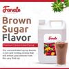 Fanale Premium Flavoring Concentrated Syrup for Bubble Tea 11 lb | Brown Sugar Flavor Syrup | for Boba Tea, Smoothies, Slushes, Desserts | 11lb | SRP240 view 3
