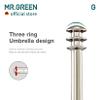 MR.GREEN Double Head Ear Wax Removal Ear Cleaner Double End Earwax Remover 360 Cleaning Ear Pick Stainless Steel Ear Care Tools (Pearl Nickel) view 3
