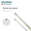 MR.GREEN Double Head Ear Wax Removal Ear Cleaner Double End Earwax Remover 360 Cleaning Ear Pick Stainless Steel Ear Care Tools (Pearl Nickel) view 4
