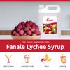 Fanale Premium Flavoring Concentrated Syrup for Bubble Tea 11 lb | Lychee Flavor Syrup | for Boba Tea, Smoothies, Slushes, Desserts | 11lb | SRP050 view 4